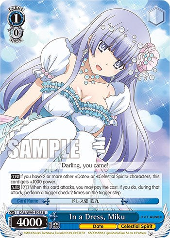 In a Dress, Miku [Date A Live Vol.2] | Cracking-Singles