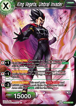 King Vegeta, Umbral Invader (Uncommon) (BT13-064) [Supreme Rivalry] | Cracking-Singles