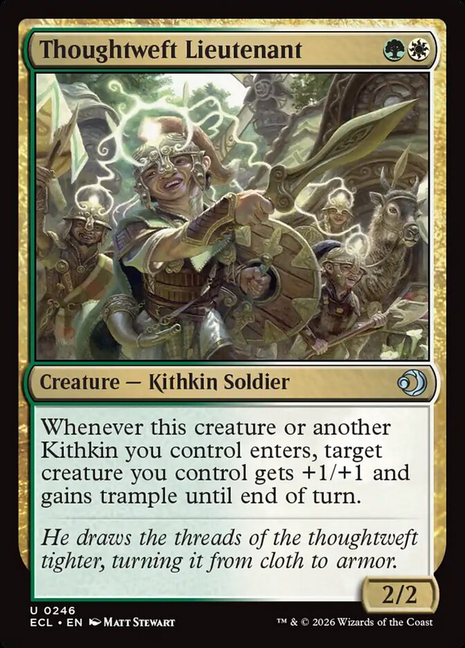 Thoughtweft Lieutenant [Lorwyn Eclipsed] | Cracking-Singles