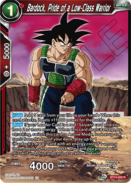 Bardock, Pride of a Low-Class Warrior (Rare) (BT13-005) [Supreme Rivalry] | Cracking-Singles