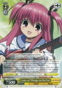 Lots of Things to Do, Yui (AB/W31-E028 U) [Angel Beats! Re:Edit] | Cracking-Singles