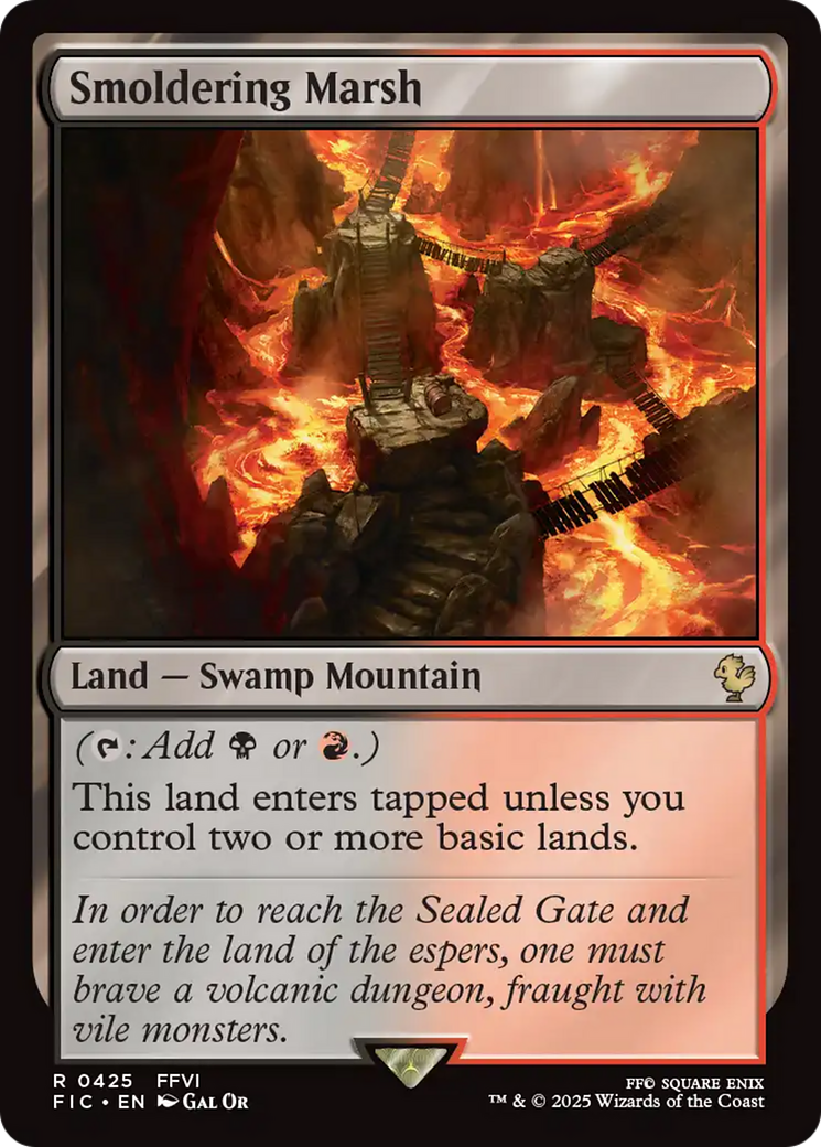 Smoldering Marsh [FINAL FANTASY Commander] | Cracking-Singles
