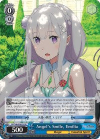 Angel's Smile, Emilia (RZ/S46-E062S SR) [Re:ZERO] | Cracking-Singles