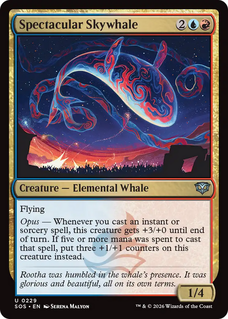 Spectacular Skywhale [Secrets of Strixhaven] | Cracking-Singles