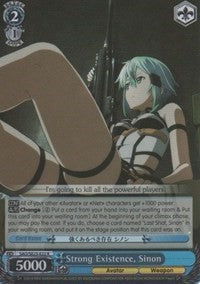 Strong Existence, Sinon (SAO/SE23-E22 R) (Parallel Foil) [Sword Art Online II] | Cracking-Singles