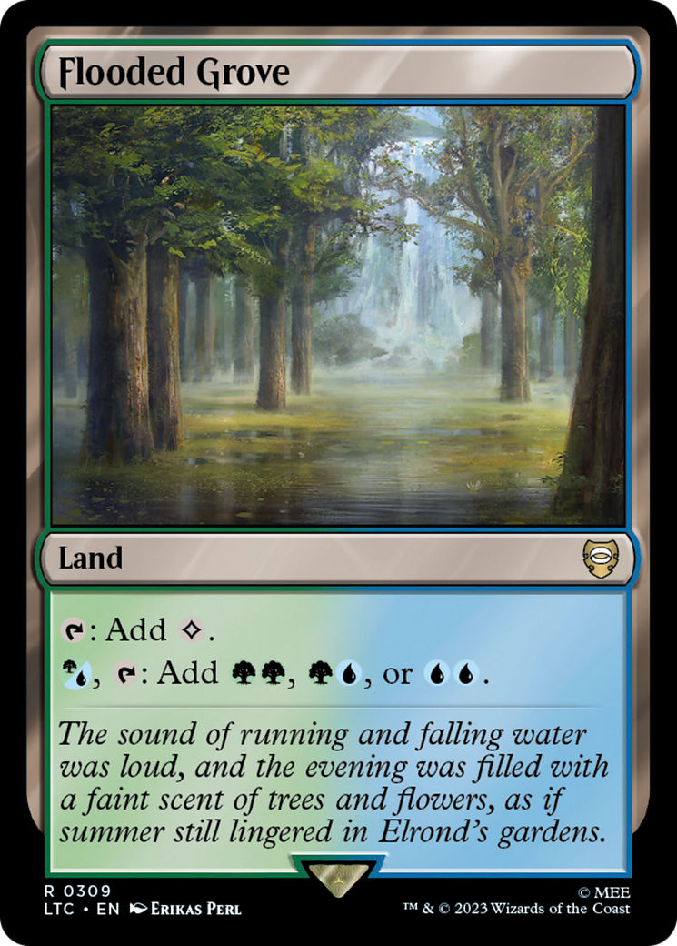 Flooded Grove [The Lord of the Rings: Tales of Middle-Earth Commander] | Cracking-Singles