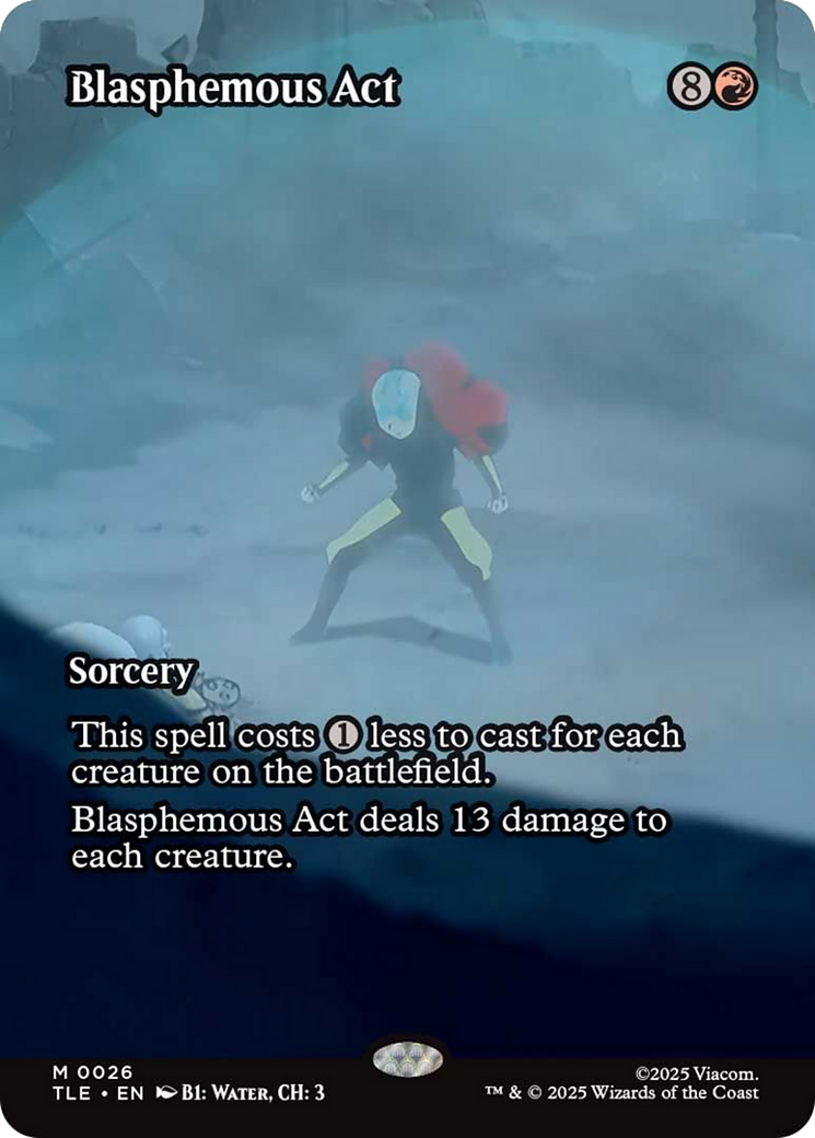 Blasphemous Act (Borderless) [Avatar: The Last Airbender: Eternal-Legal] | Cracking-Singles