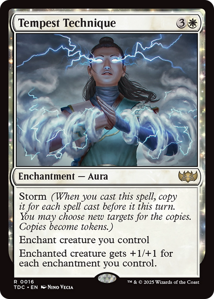 Tempest Technique [Tarkir: Dragonstorm Commander] | Cracking-Singles