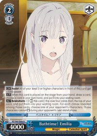 Bathtime! Emilia (RZ/S46-E066 R) [Re:ZERO] | Cracking-Singles