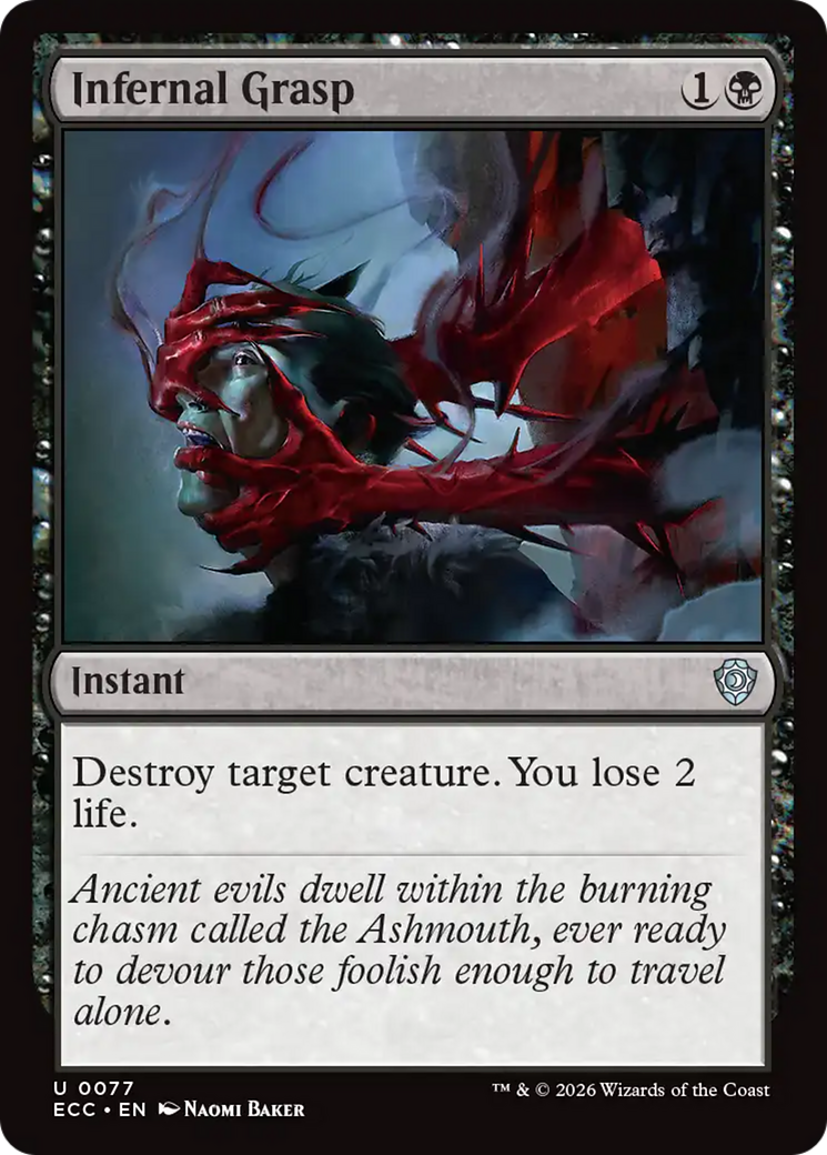Infernal Grasp [Lorwyn Eclipsed Commander] | Cracking-Singles