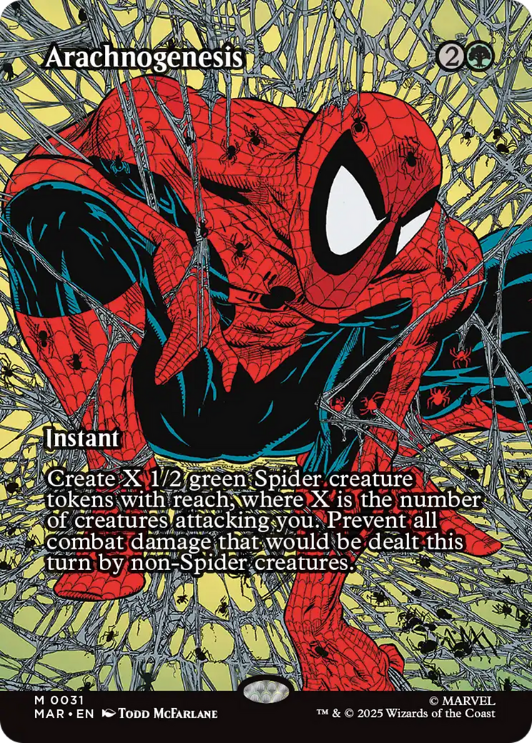 Arachnogenesis (Borderless) [Marvel Universe: Eternal-Legal] | Cracking-Singles