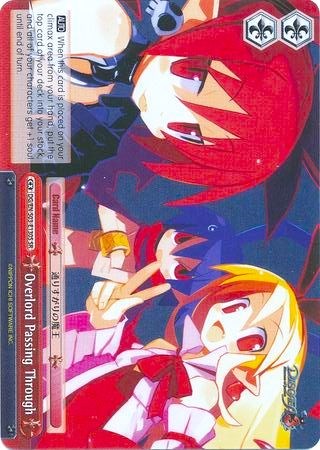 Overlord Passing Through (DG/EN-S03-E130S SR) [Disgaea] | Cracking-Singles