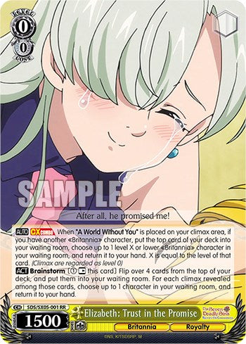 Elizabeth: Trust in the Promise (Foil) [The Seven Deadly Sins: Revival of The Commandments] | Cracking-Singles