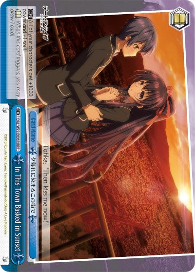 In This Town Basked in Sunset (DAL/W79-E098R RRR) [Date A Live] | Cracking-Singles