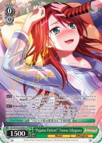 "Pajama Patient" Tomoe Udagawa (BD/W54-E029SPa SP) [BanG Dream! Girls Band Party!] | Cracking-Singles