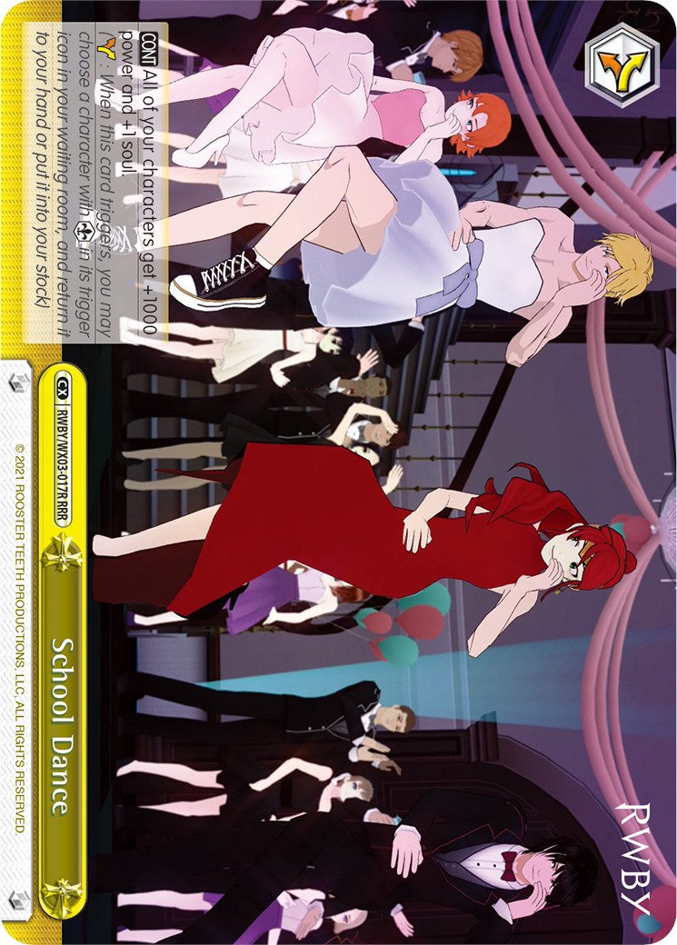 School Dance (RWBY/WX03-017R RRR) [RWBY] | Cracking-Singles
