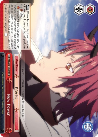 New Power (TSK/S70-E060R RRR) [That Time I Got Reincarnated as a Slime] | Cracking-Singles