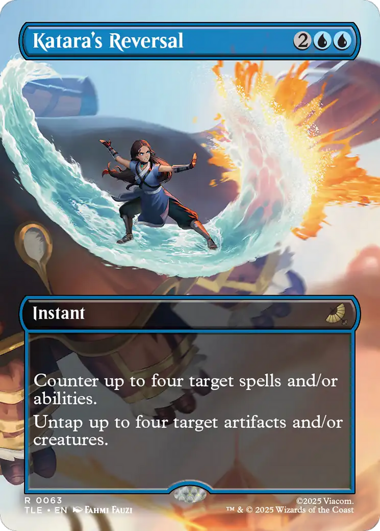 Katara's Reversal (Borderless) [Avatar: The Last Airbender: Eternal-Legal] | Cracking-Singles