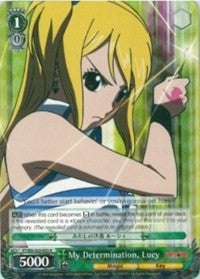 My Determination, Lucy (FT/EN-S02-033 R) [Fairy Tail ver.E] | Cracking-Singles