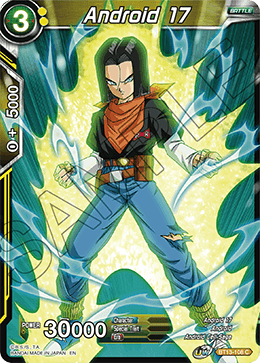 Android 17 (Common) (BT13-108) [Supreme Rivalry] | Cracking-Singles