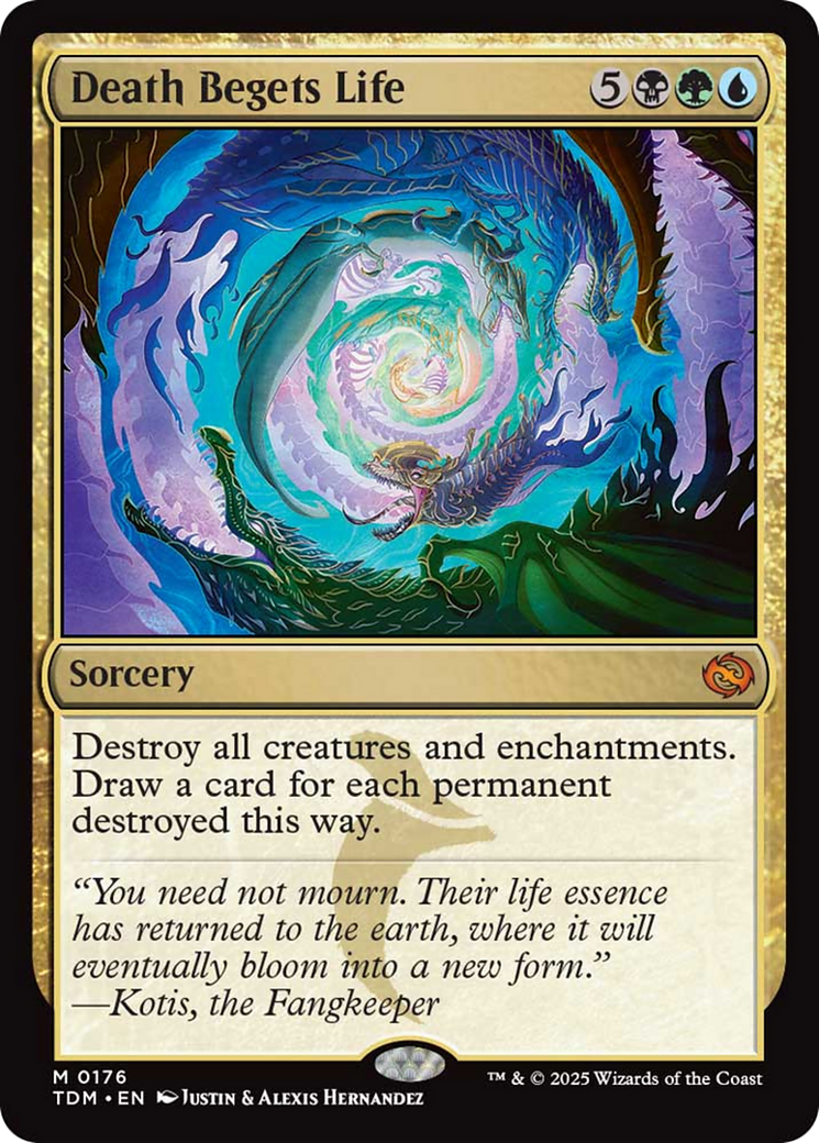 Death Begets Life [Tarkir: Dragonstorm] | Cracking-Singles