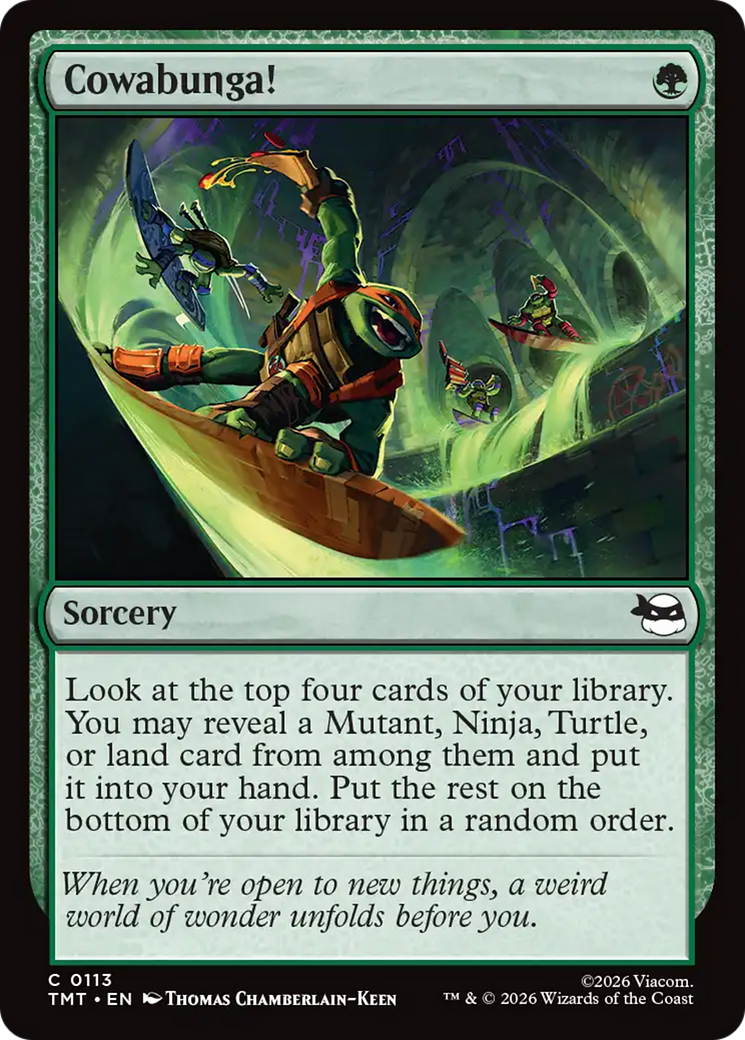 Cowabunga! [Teenage Mutant Ninja Turtles] | Cracking-Singles