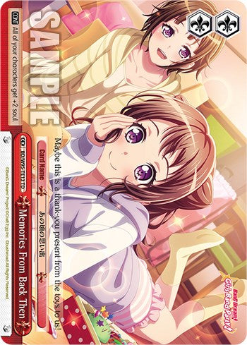 Memories From Back Then [BanG Dream! Girls Band Party! 5th Anniversary] | Cracking-Singles