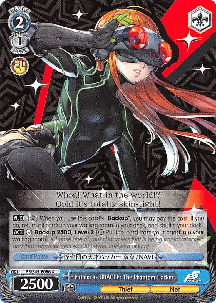 Futaba as ORACLE: The Phantom Hacker (P5/S45-E086 U) [Persona 5] | Cracking-Singles