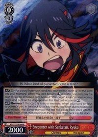 Encounter with Senketsu, Ryuko (KLK/S27-E046 R) [KILL la KILL] | Cracking-Singles