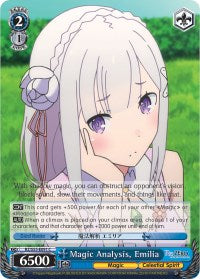 Magic Analysis, Emilia (RZ/S55-E091 C) [Re:ZERO Vol.2] | Cracking-Singles