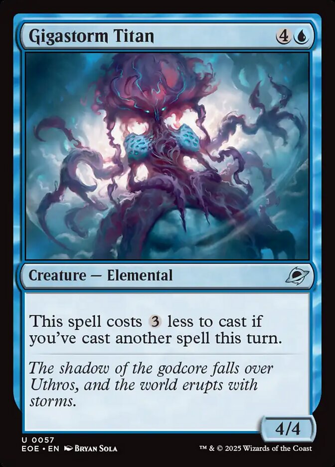 Gigastorm Titan [Edge of Eternities] | Cracking-Singles