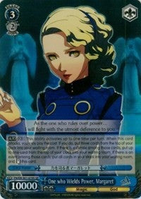 One who Wields Power, Margaret (P4/EN-S01-079S SR) [Persona 4 ver.E] | Cracking-Singles