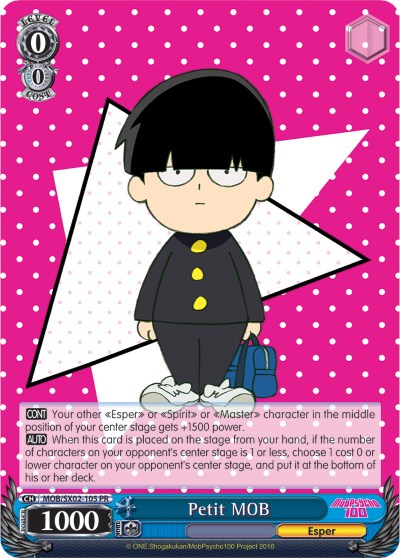 Petit MOB (MOB/SX02-105 PR) [Mob Psycho 100] | Cracking-Singles