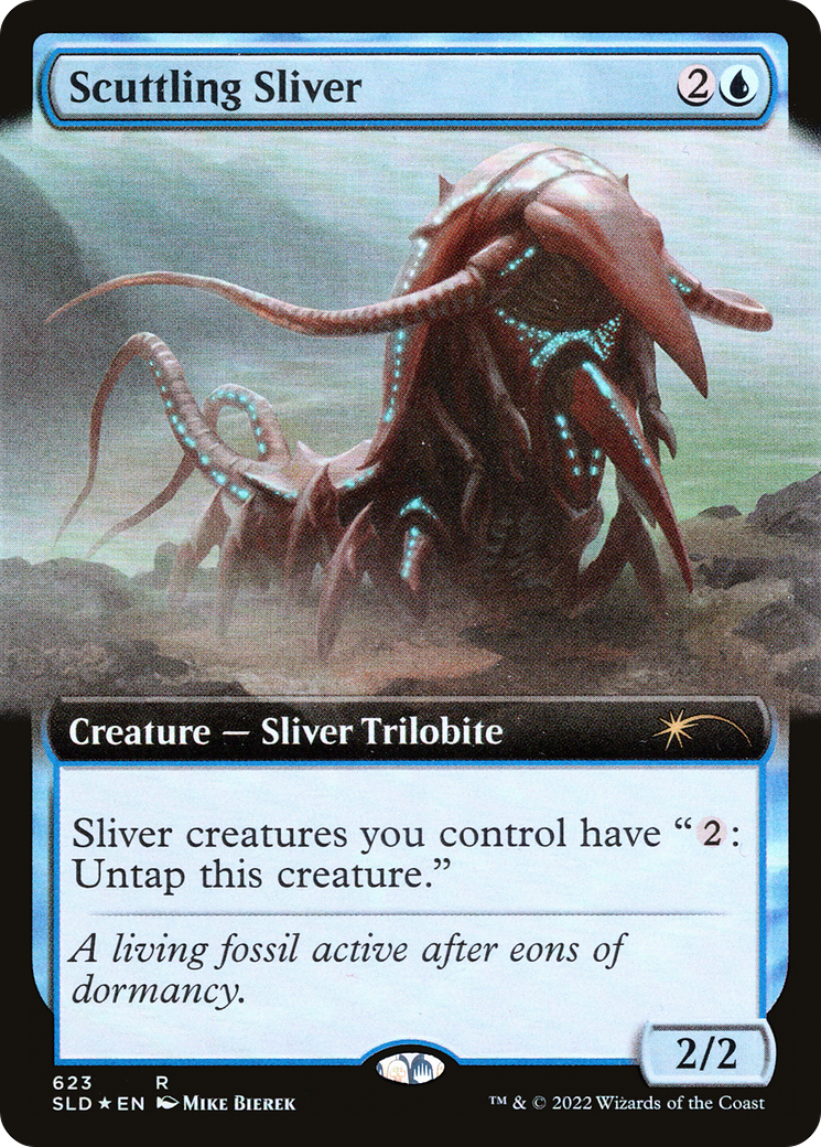 Scuttling Sliver (Extended Art) [Secret Lair Drop Promos] | Cracking-Singles