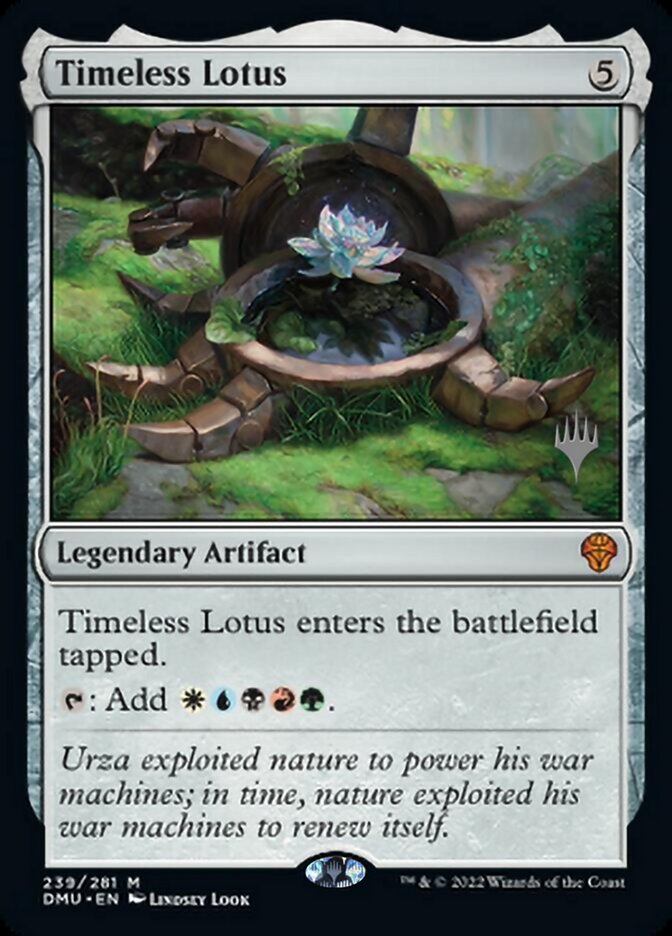 Timeless Lotus (Promo Pack) [Dominaria United Promos] | Cracking-Singles