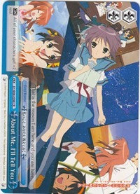 About Me. I'll Tell You (SY/W08-E098 CR) [The Melancholy of Haruhi Suzumiya] | Cracking-Singles