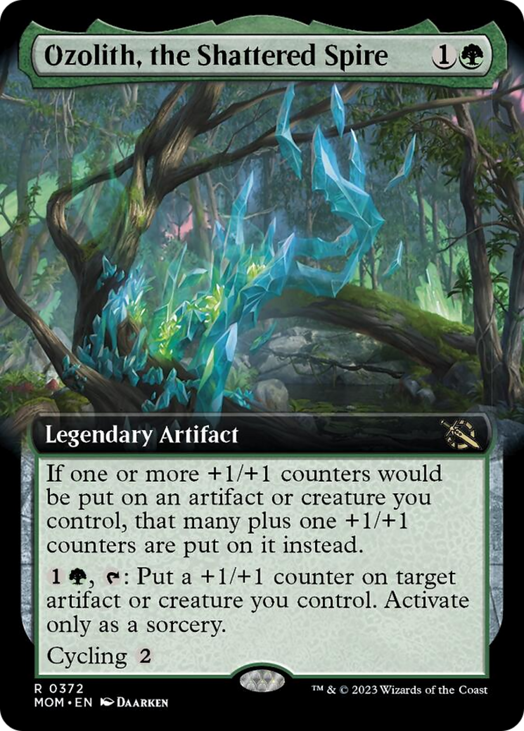Ozolith, the Shattered Spire (Extended Art) [March of the Machine] | Cracking-Singles
