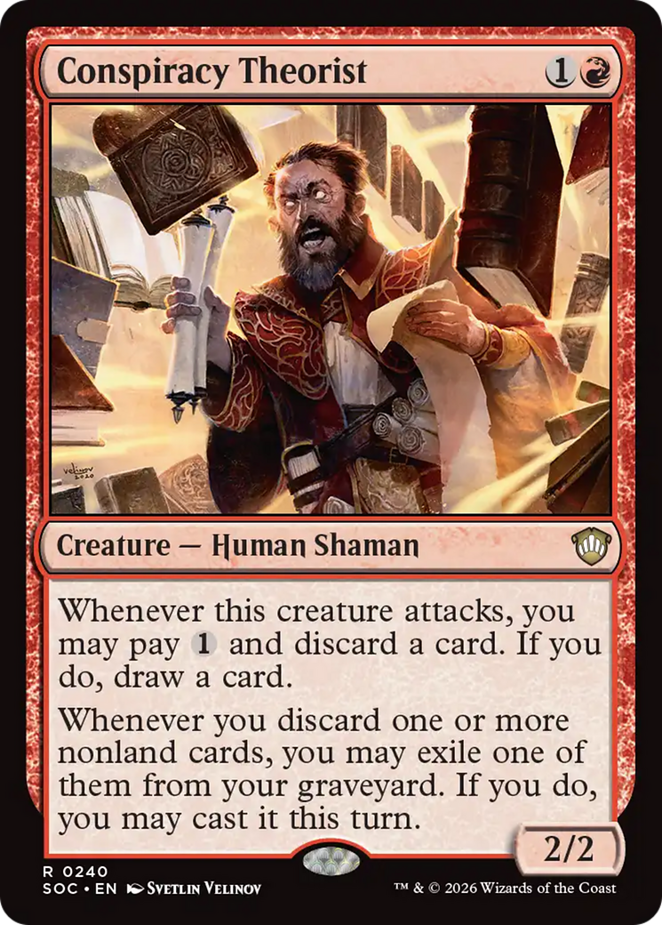 Conspiracy Theorist [Secrets of Strixhaven Commander] | Cracking-Singles