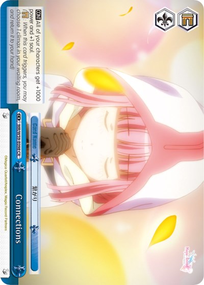 Connections (MR/W59-E098 CR) [Magia Record: Puella Magi Madoka Magica [Side Story] (Mobile)] | Cracking-Singles