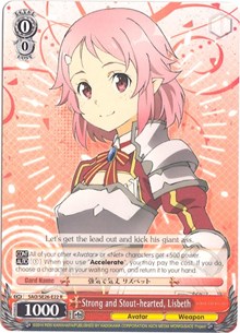 Strong and Stout-hearted, Lisbeth (SAO/SE26-E22 R) [Sword Art Online II Vol.2] | Cracking-Singles