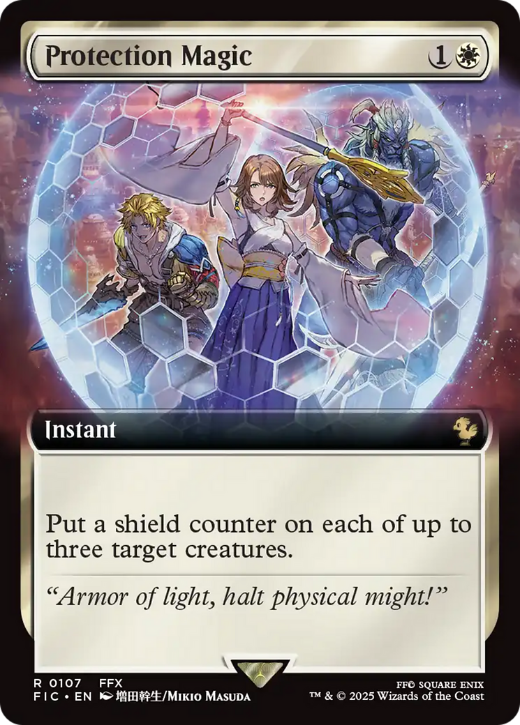 Protection Magic (Extended Art) [FINAL FANTASY Commander] | Cracking-Singles