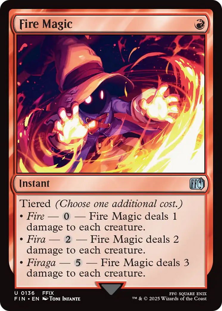 Fire Magic [FINAL FANTASY] | Cracking-Singles