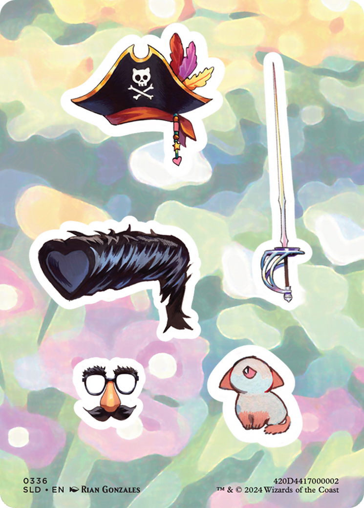 Sticker Sheet (0336) [Secret Lair Drop Series] | Cracking-Singles