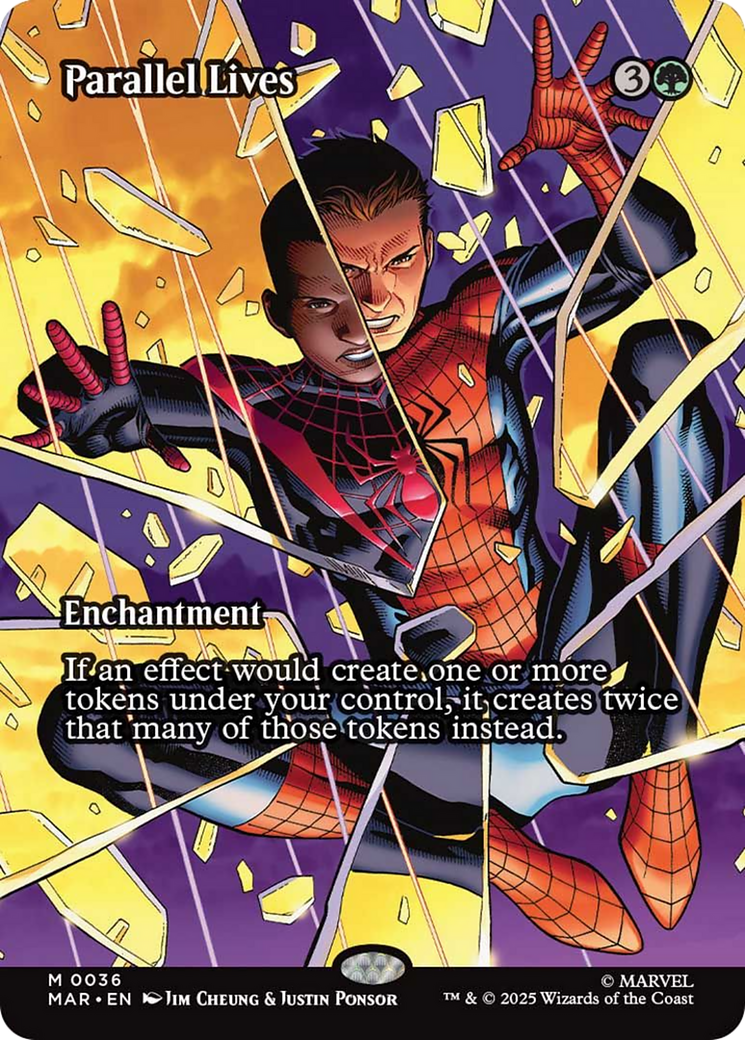 Parallel Lives (Borderless) [Marvel Universe: Eternal-Legal] | Cracking-Singles