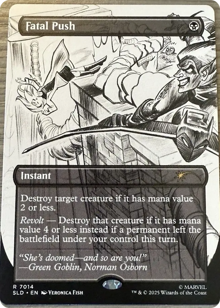 Fatal Push (7014) [Secret Lair Drop Series] | Cracking-Singles