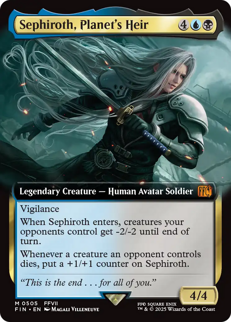Sephiroth, Planet's Heir (Extended Art) [FINAL FANTASY] | Cracking-Singles