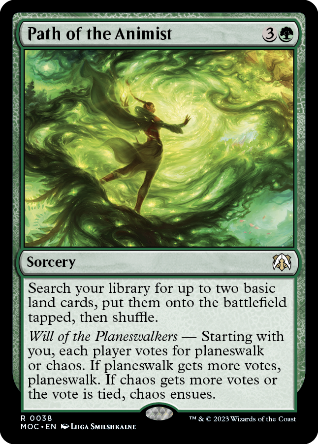 Path of the Animist [March of the Machine Commander] | Cracking-Singles