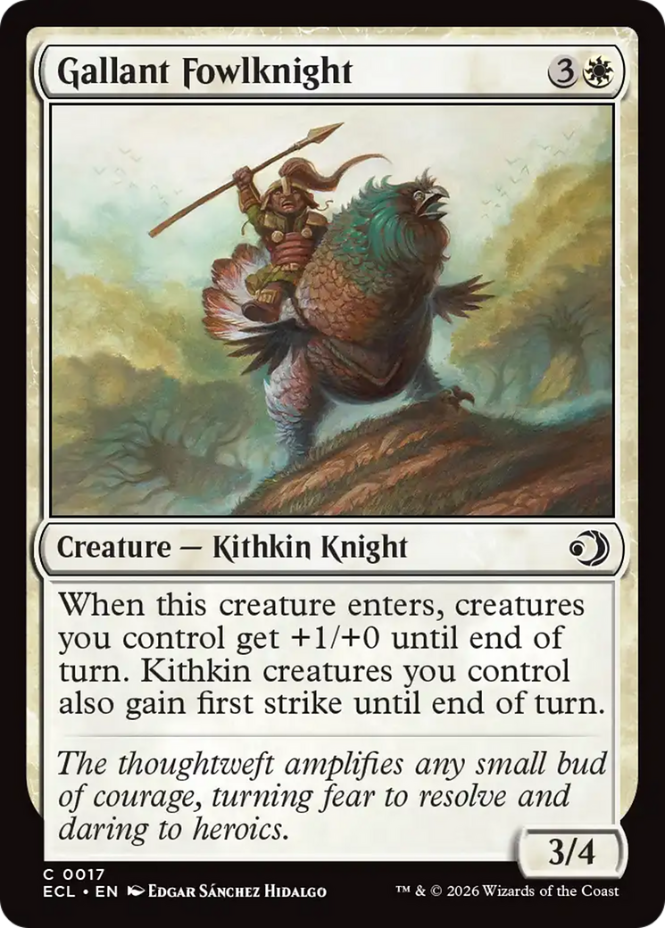 Gallant Fowlknight [Lorwyn Eclipsed] | Cracking-Singles