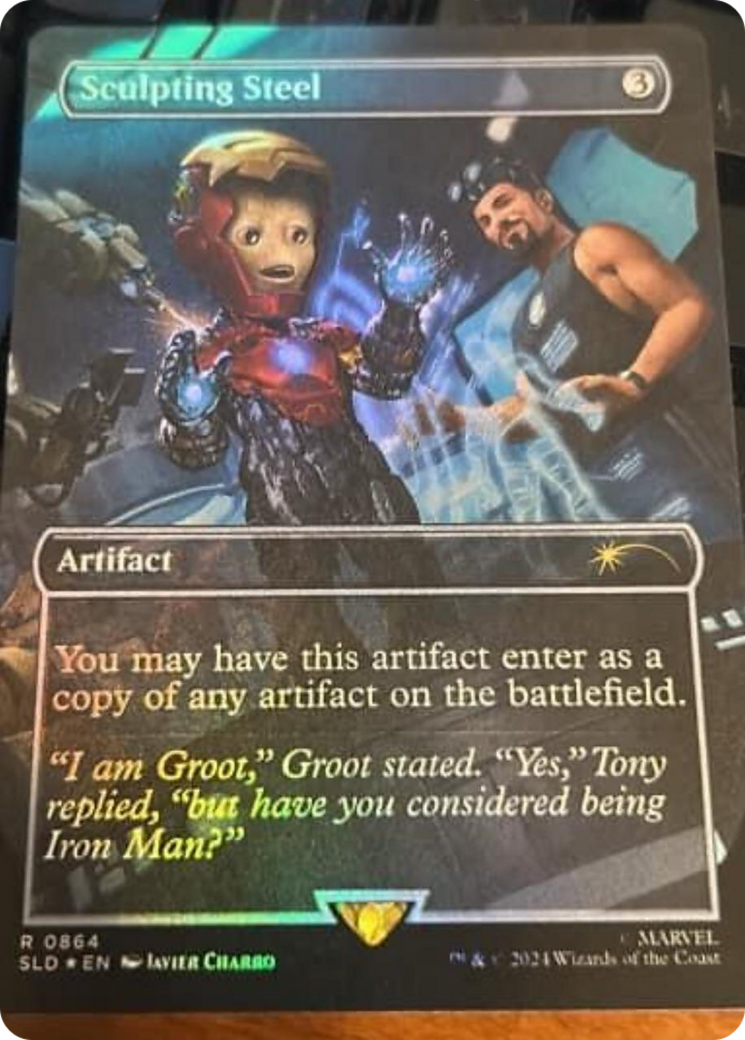Sculpting Steel (Rainbow Foil) [Secret Lair Drop Series] | Cracking-Singles