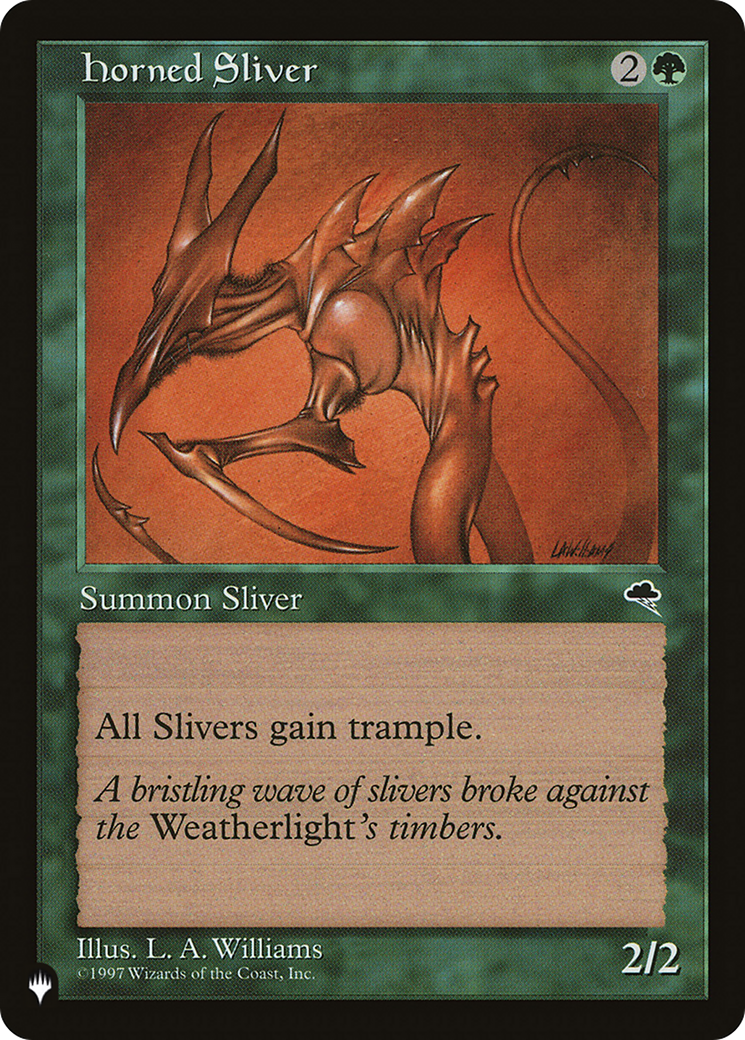 Horned Sliver [The List] | Cracking-Singles